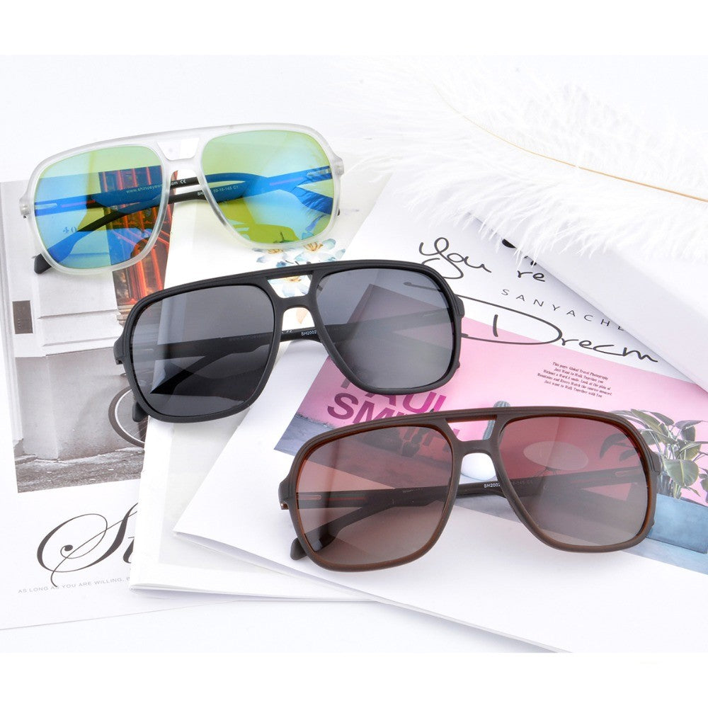 sun glassed for men Polarized Sunglasses men aviator sunglasses polarized Driver Black Goggles Eyewear Rectangle Shades Men