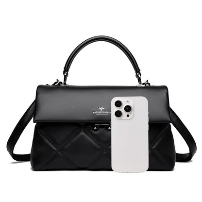 Women's Bag New Trend Korean Handbags Designer Luxury Brand Ladies Shoulder Bags Soft Leather Fashion Versatile Crossbody Bags