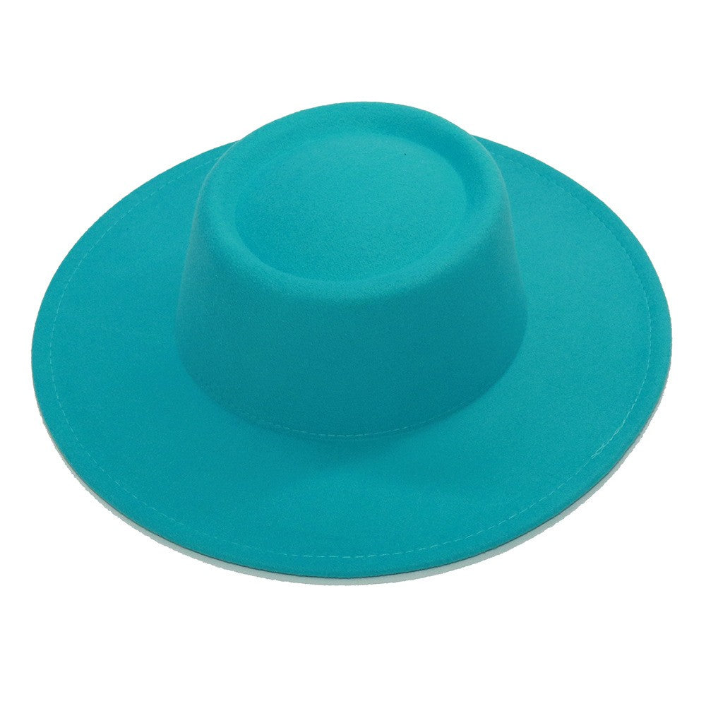 Chapéus Fedora Masculino Feminino Aba Larga 8.5CM Lã Feltro Chapéus Jazz Estilo Britânico 2023 Chapéu Panamá Formal Social