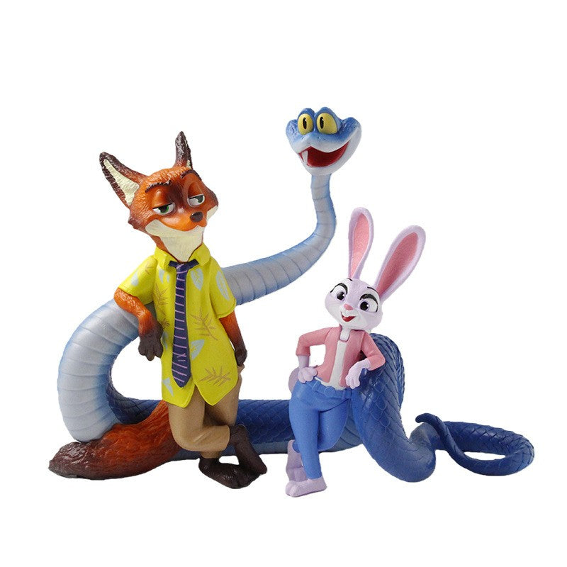 2025 Novo Filme Popular Zootopia 2 Periférico Boneco de Ação de Alta Qualidade Judy Nick PVC Brinquedo Estoque Limitado Frete Grátis