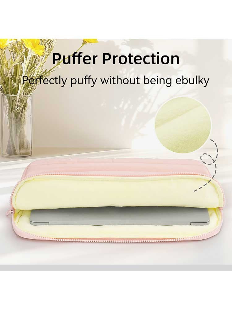 13/14 Inch Puffy Laptop Sleeve Cover Bag For Laptop Cover for MacBook Air iPad Pro Tablet Pouch Bag Fashion Notebook Soft Case