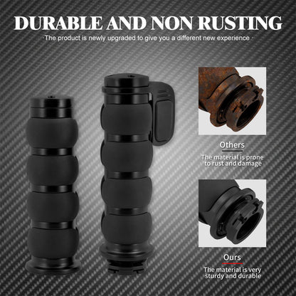 1" Motorcycle Hand Grips 25mm Handlebar Handle Bar For Harley Touring FLHR Softail Fat Boy Sportster XL 883 1200 Dyna For Honda