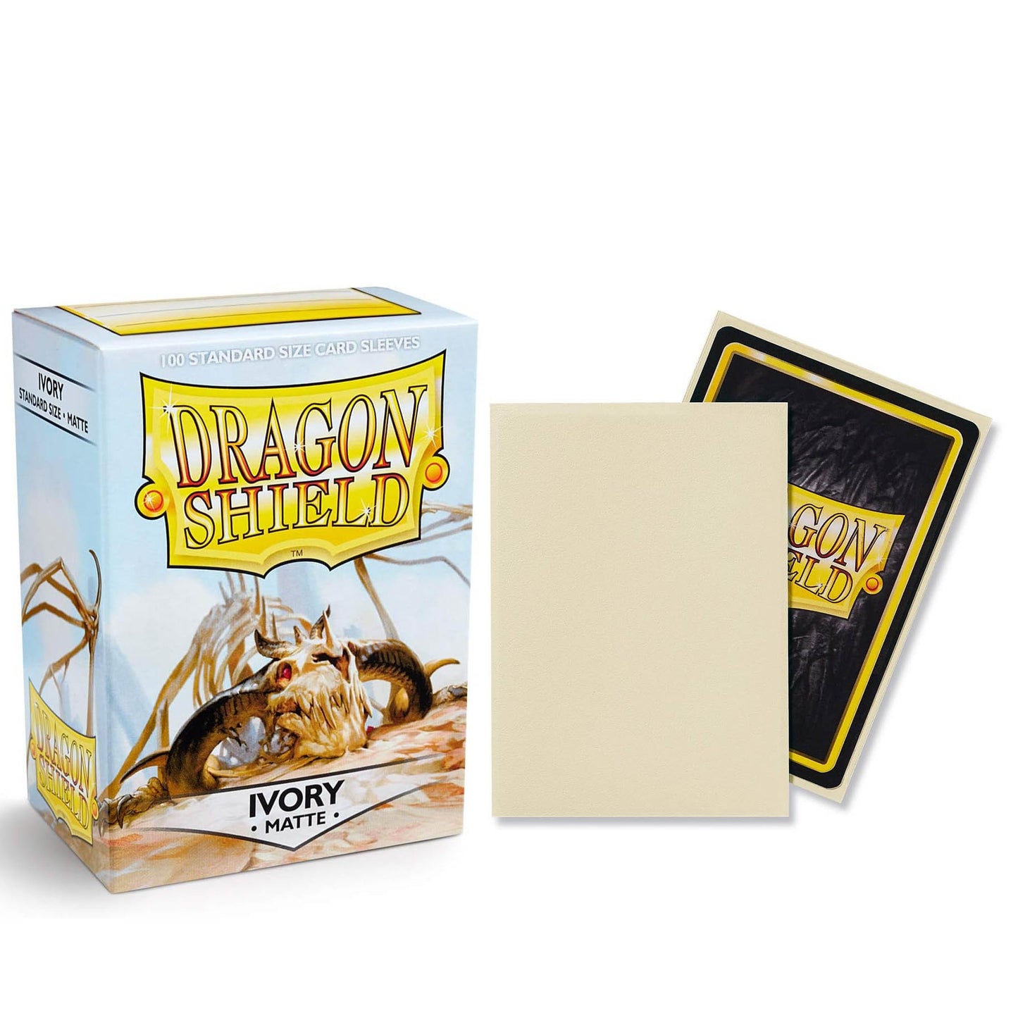 100 unids/caixa 66*91cm Mangas de Cartas Foscas Dragon Shield Cartas Capa Protetor de Cartas para PTCG/Cartas Estelares