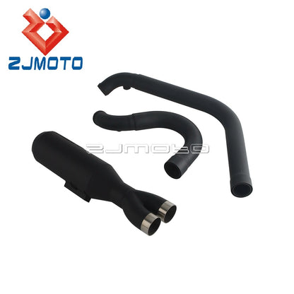 For Harley M8 Touring Electra Glide Road King Street Glide Road Glide 2017-2025 Motorcycle Complete Exhaust Muffler Escape Pipe