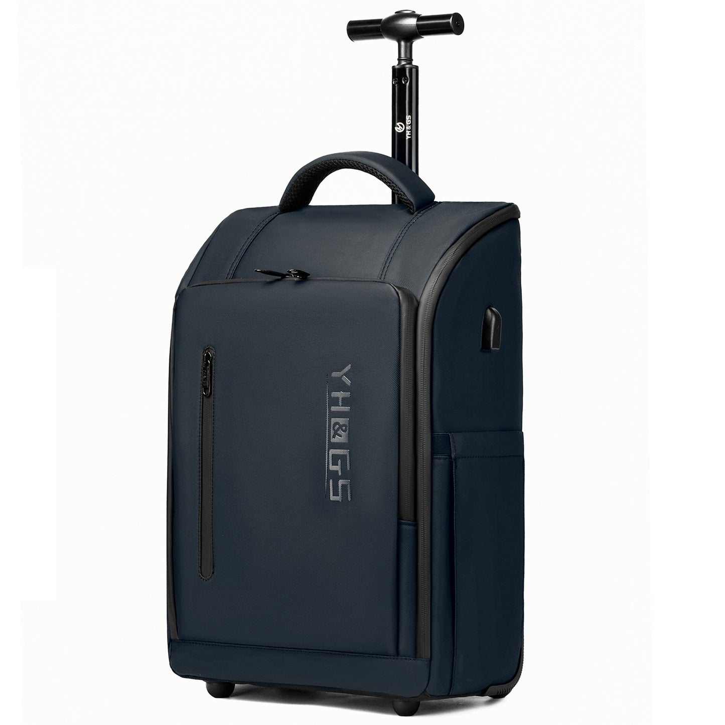 Mochila de Rodinhas Executiva com Rodas Mala de Bordo Impermeável para Viagem de Negócios Mochila para Laptop Malas de Bordo de 18 Polegadas