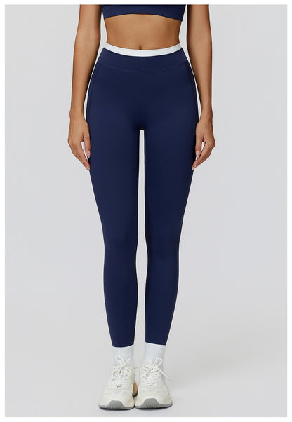 High Waist Fitness Sports Leggings Solid Yoga Leggings Women Gym Workout Trousers Female Quick Dry Push Up Slim Yoga Pants