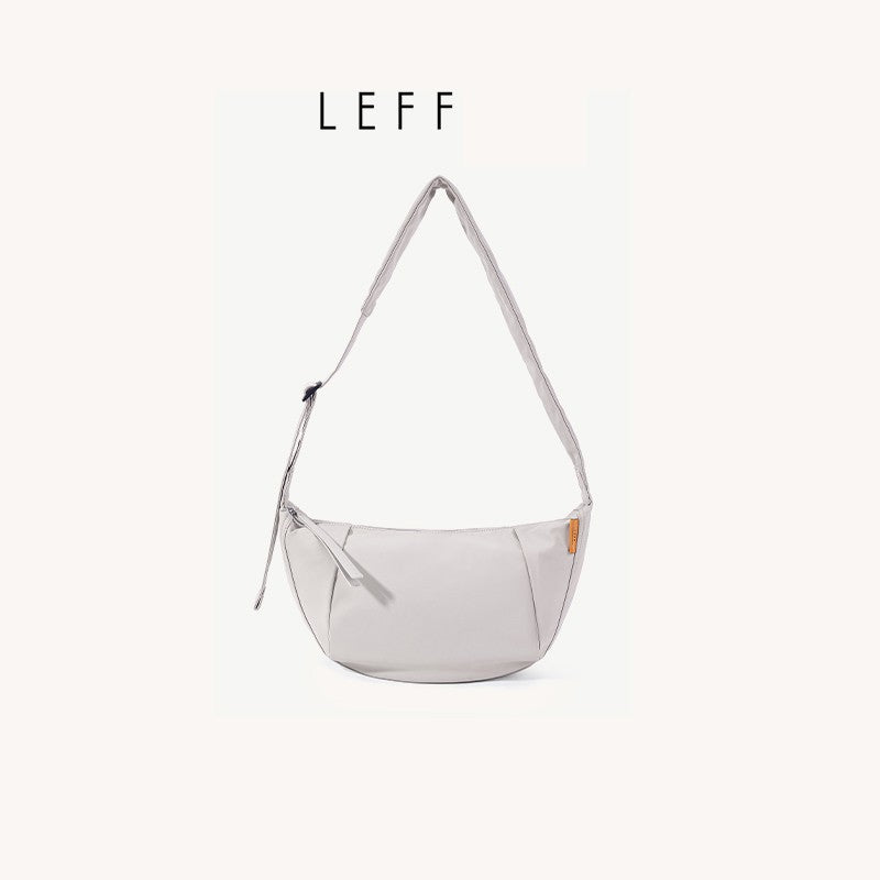 LEFF Simple Women's Crossbody Bag 2025 New Travel Casual Bag Outdoor Waterproof High Quality Shoulder Bag Uinsex Solid Colored