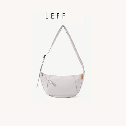 LEFF Simple Women's Crossbody Bag 2025 New Travel Casual Bag Outdoor Waterproof High Quality Shoulder Bag Uinsex Solid Colored