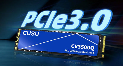 SSD CUSU 512GB 1TB 2TB NVMe M2 PCIe3.0 M.2 2280 Unidade de Estado Sólido para Notebook Desktop