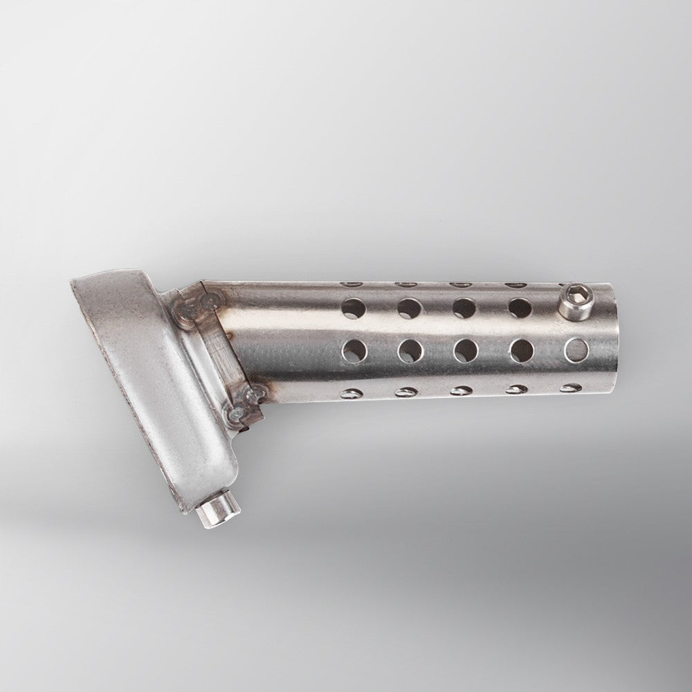 51mm Universal Slip On Exhaust Tail Fittings With Mini Hex Noise Elimination Design For Motorcycles