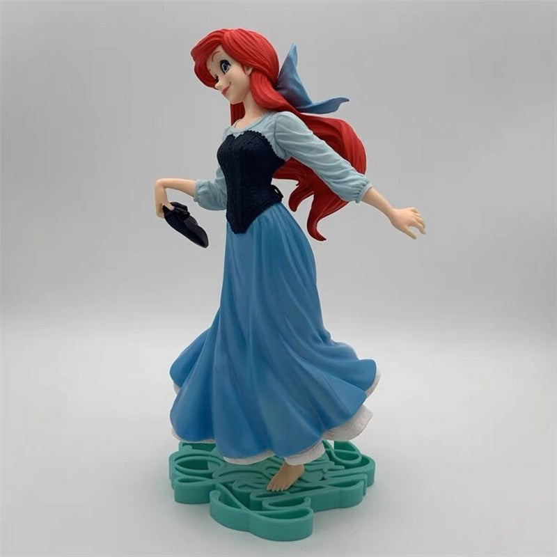Disney Princesa A Pequena Sereia Ariel Bonecos de Ação Brinquedos Anime Brinquedos Presentes para Crianças Presentes Fofos para Crianças Boneca de Coleção