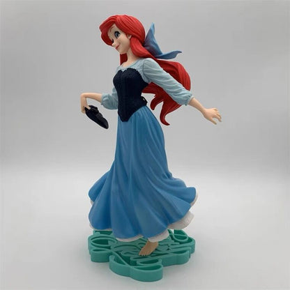 Disney Princesa A Pequena Sereia Ariel Bonecos de Ação Brinquedos Anime Brinquedos Presentes para Crianças Presentes Fofos para Crianças Boneca de Coleção