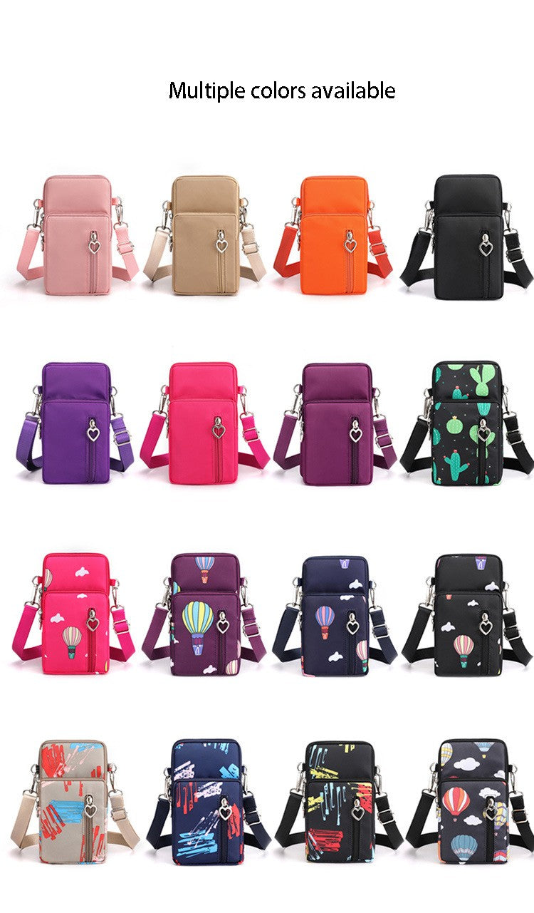 HOT Universal Mobile Phone Crossbody Bags For Women Handbags Case Wallet Outdoor Sport Arm Purse Shoulder Bag Women Phone Pouch