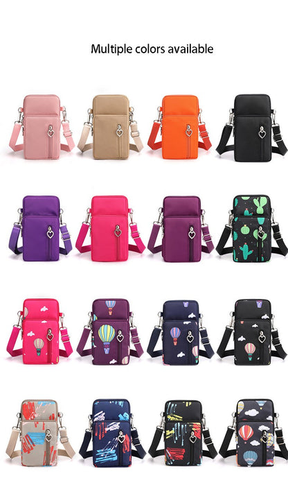 HOT Universal Mobile Phone Crossbody Bags For Women Handbags Case Wallet Outdoor Sport Arm Purse Shoulder Bag Women Phone Pouch