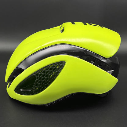 Capacete de Ciclismo Capacete Aero para Bicicleta TT Contra-Relógio Masculino Feminino Capacete de Ciclismo de Estrada de Corrida Capacete de Segurança para Esportes ao Ar Livre Casco Ciclismo