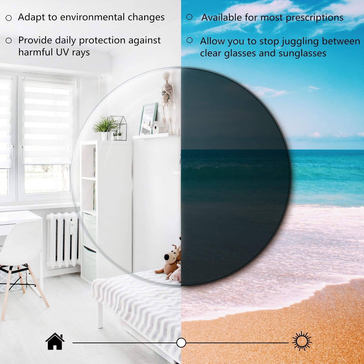 Photochromic Lenses Men's Sunglasses Reading Glasses Man Square Prescription Prescription Glasses Trendy Luxury Mens Lenses +2 3