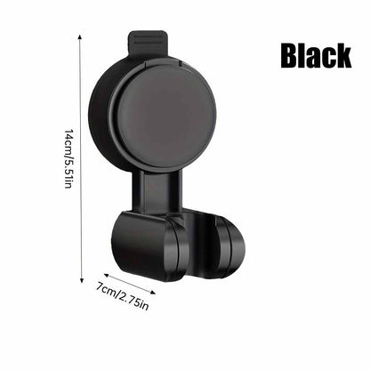 1-4PCS Suction Cup Shower Head Holder ABS Adjustable Strong Adhesive Universal Shower Head Support Reusable No Trace Waterproof