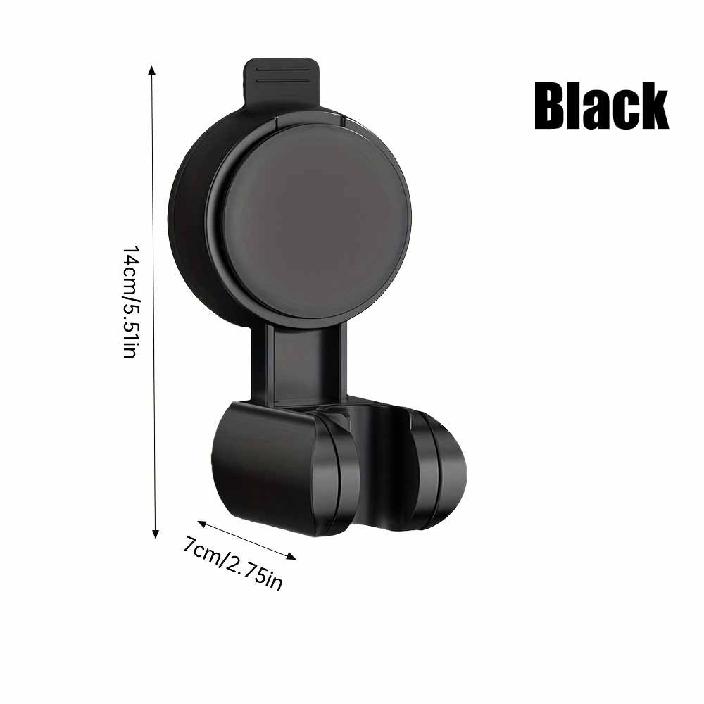 1-4PCS Suction Cup Shower Head Holder ABS Adjustable Strong Adhesive Universal Shower Head Support Reusable No Trace Waterproof