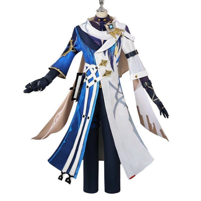 Star Rail Sunday Harmony New Skin Cosplay Costume Sunday Wig Hair Cosplay for Men Role Play Party Outfits