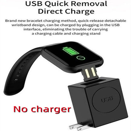 Smartwatch For Women Men Watches Heart Rate Monitor Electronic Fitness Smart Watch Calories Music Player 116Plus Y68 Bracelet