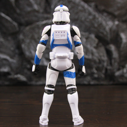 Star Wars 501st Legion ARF ARC Trooper Jesse Hardcase Commander Bane Denal Tup Dogma Boneco de Ação 6" Fase 2 Rex Team Clone Brinquedo
