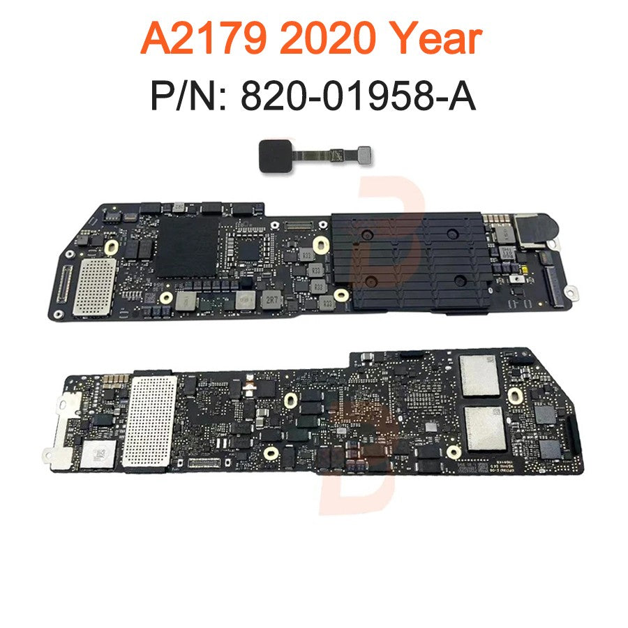 Placa-mãe A1932 original para MacBook Air Retina 13" A2179 Placa Lógica 820-01521-A 820-01958-A Ano 2018 2019 2020