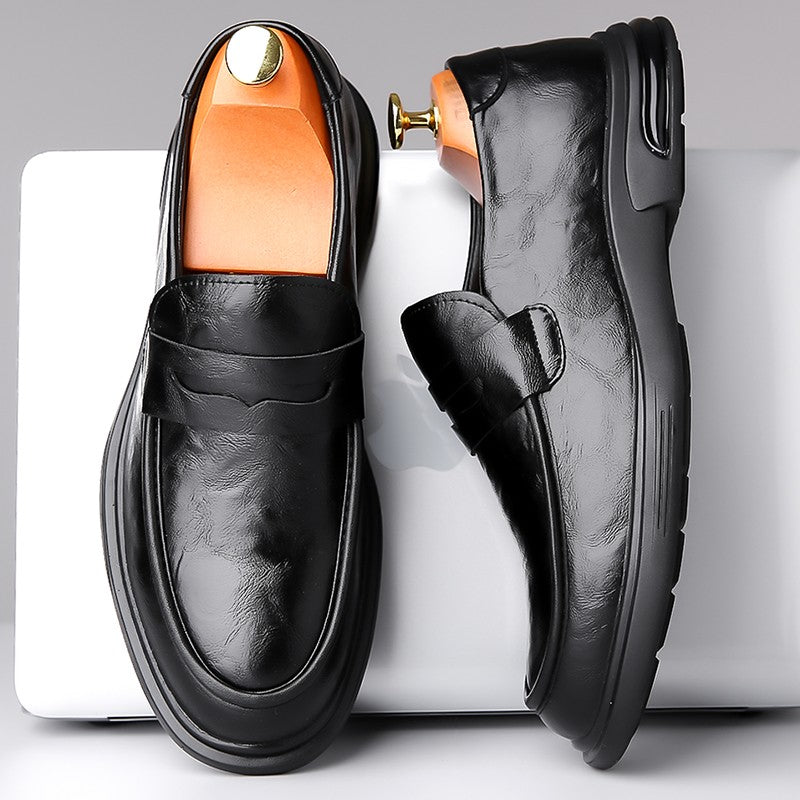 High Quality Fashionable Loafers Leather Men Business Formal Casual Leather Shoes Spring Men Soft and Comfortable Leather Shoes