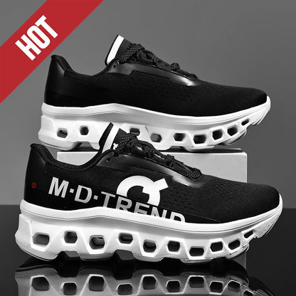 Marathon Men Sports Running Shoes Air Cushion Breathable Lightweight Male Comfortable Athletic Casual Sneakers Hiking Outdoor