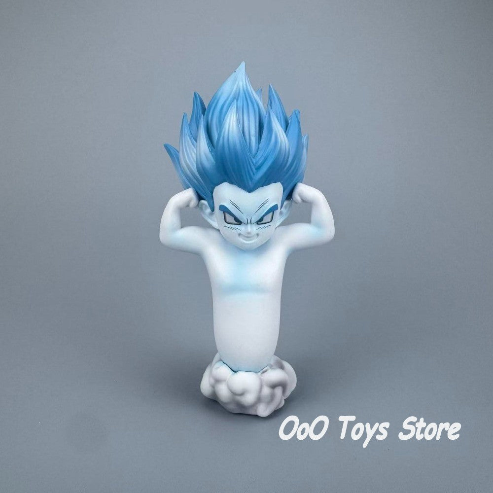 14,5cm/5,71in Boneco de Anime Dragon Ball Z Gotenks Fantasma Action Figures Pvc Estátua Notilucente Coleção Modelo Brinquedos Presentes