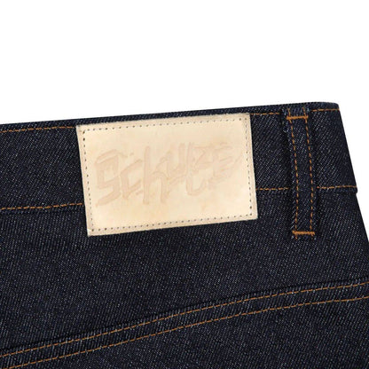 Fashion Cherry Blossom Pocket Embroidery Jeans Shorts Men Women Retro Baggy Black Denim Short Y2k Jorts Hip Hop Streetwear Pants