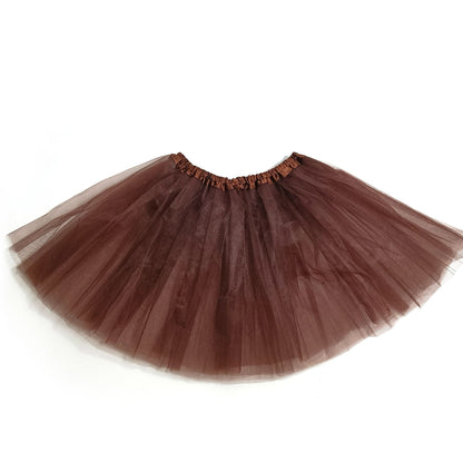 Adult Classic Ballet Tutu Skirt | 100% Polyester Tulle. English - Style Ruffles, Solid & Fluffy – Perfect Ballerina Look