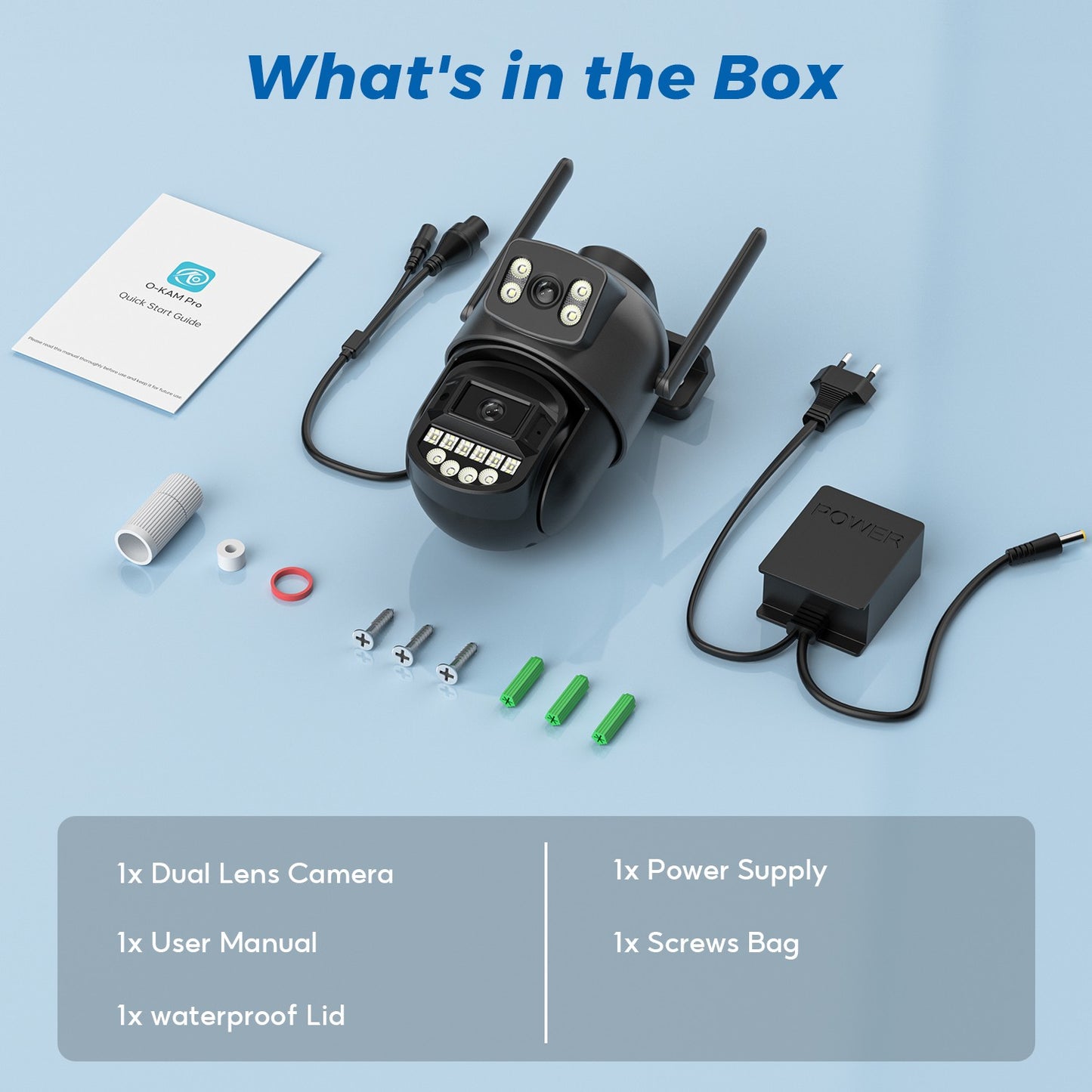 10MP 5K PTZ Wifi Camera Outdoor Video Surveillance Dual Screens IP66 Waterproof Human Detection Night Vision 5G Security Camera