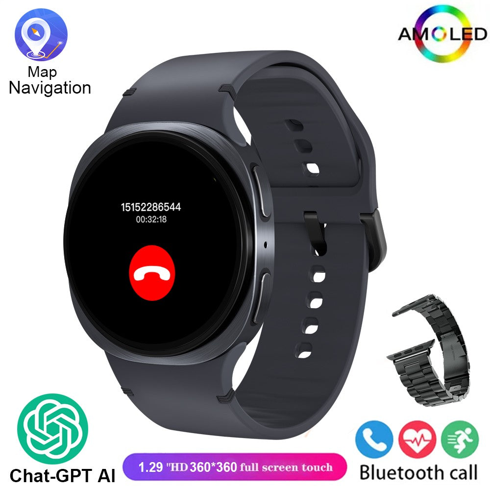 2026 Relógio Smartwatch GPS para Homens Mulheres Esporte Monitor Cardíaco Chamada Bluetooth NFC IP68 À Prova D'água Bússola Smartwatch 8 Mini