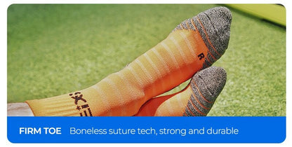 Deodorant Nano Copper Sports Socks for Men Antibacterial Basketball Climbing Sock Summer Compression MTB Cycling Bicycle Running