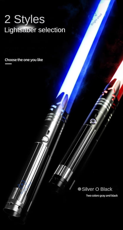 Metal Lightsaber Sword Toys RGB Light Saber 15Color Change Kids Soundfonts Force FX FOC Blaster Toys Jedi Sword Gift