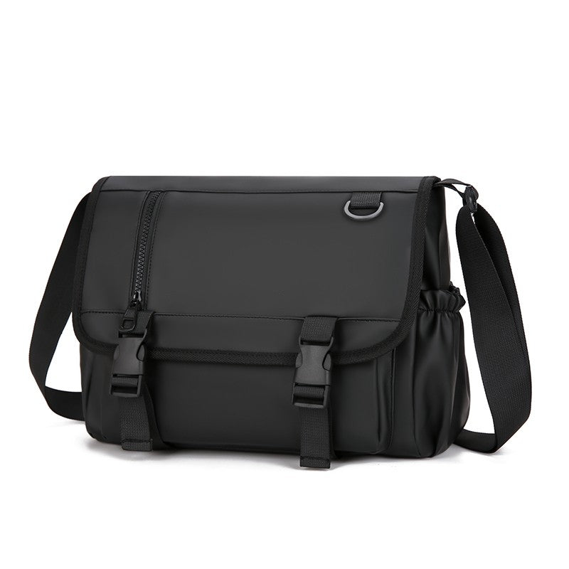 Fashionable Multi Pocket Messenger Bag - large capacity with adjustable strap, daily commuting - durable, travel bag, multi-func