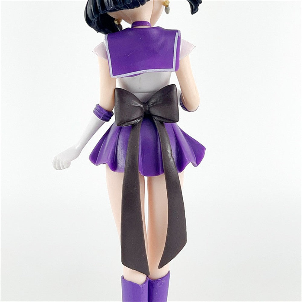 23cm Sailor Moon Anime Figura Marinheiro Marte Mercúrio Júpiter Vênus Saturno Action Figure Modelo Brinquedos Colecionáveis Presente de Aniversário para Crianças
