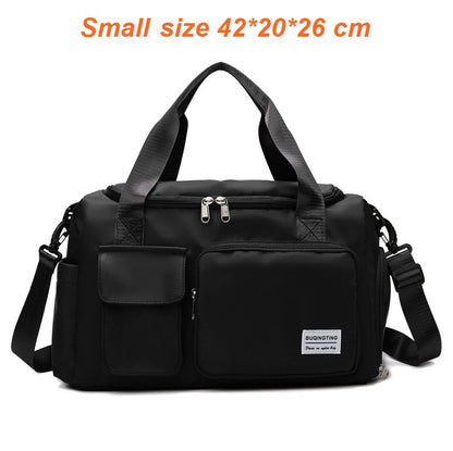 Womne's Travel Bags Handbags Gym Shoulder Bags Oxford Fitness Camping Trekking Bags Hiking Waterproof Outdoor Crossbody Bag