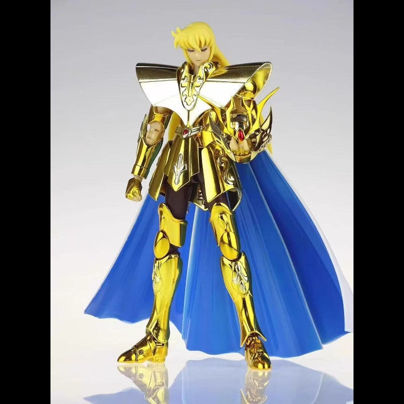In Stock Reissue CS Chuanshen Saint Seiya Virgo Shaka Normal Color Saint Cloth Myth EX Anime Action Figure Collectible Model Toy