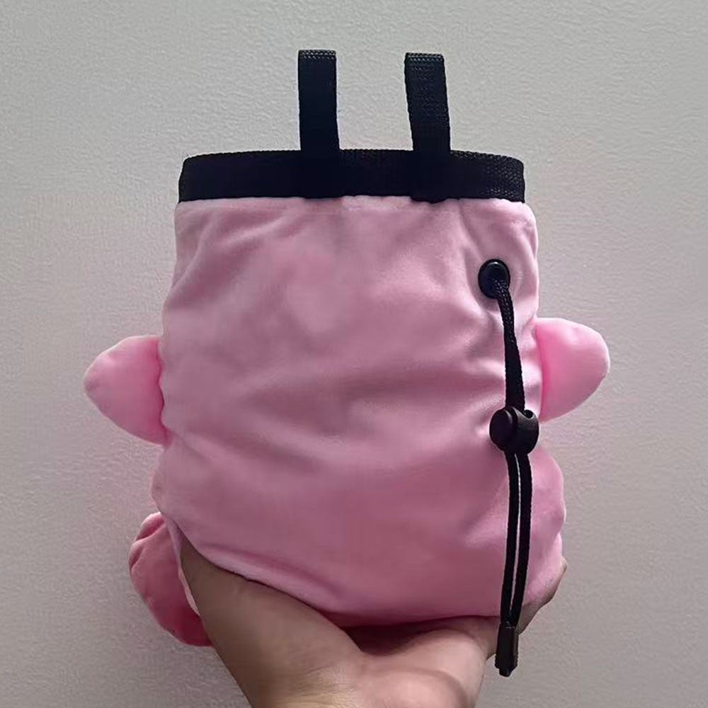 Cute Adult Rock Climbing Magnesium Powder Bag Rock Climbing Chalk Bag  Archery Scattering Bag