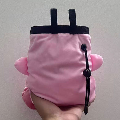 Cute Adult Rock Climbing Magnesium Powder Bag Rock Climbing Chalk Bag  Archery Scattering Bag
