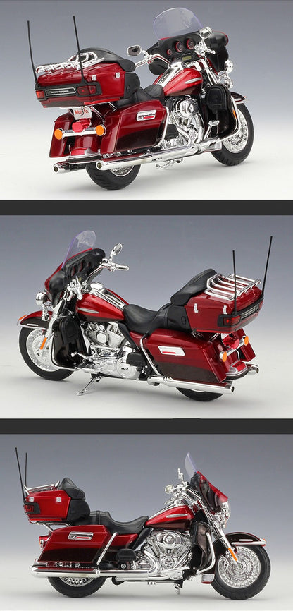 Maisto 1:12 Harley FLHTK Electra Glide Ultra Limited Liga Clássica Modelo de Motocicleta Brinquedo de Metal Fundido Moto de Lazer Modelo Infantil Presente