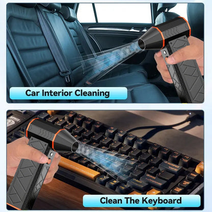 180000PRM Portable Electric Air Blower Turbo Jet Fan Brushless Motor HighSpeed Mini Turbo Jet Fan Adjustable Wind Violent Blower