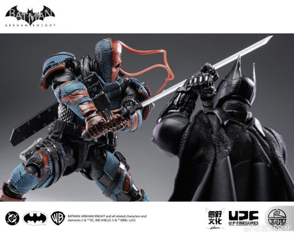 In Stock 1/12 Upfinegures Lpzz Deathstroke Arkham Knight Game Peripherals DC002 Anime Action Figure Model Toy Collectibles Gift