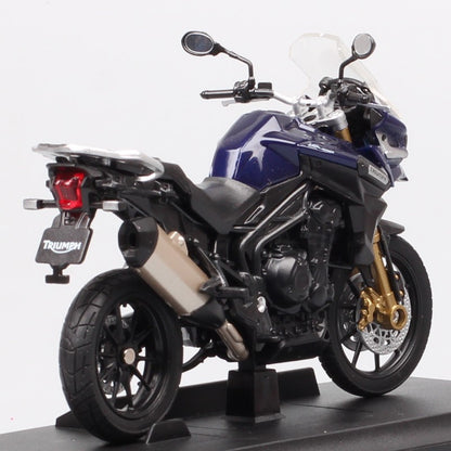 1/18 Escala Welly Triumph Tiger Explorer 800 Sprint RS Bonneville Daytona Trophy Thruxton 1200 Moto Diecast Modelo Brinquedo