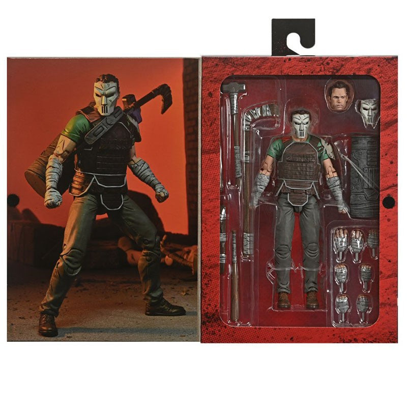 Original NECA 54348 O Último Ronin Casey Jones Série de Quadrinhos Boneco Novo Boneco de Ação de 7 Polegadas