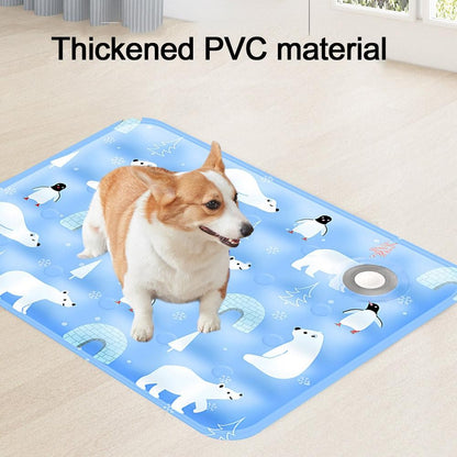 Almofada de Gelo para Animais de Estimação de Verão Gato Cão Resfriamento Gel de Gelo Macio Almofada para Animais de Estimação Almofada Fresca para Gato Ninho de Gelo para Animais de Estimação Almofada de Gelo Fresca