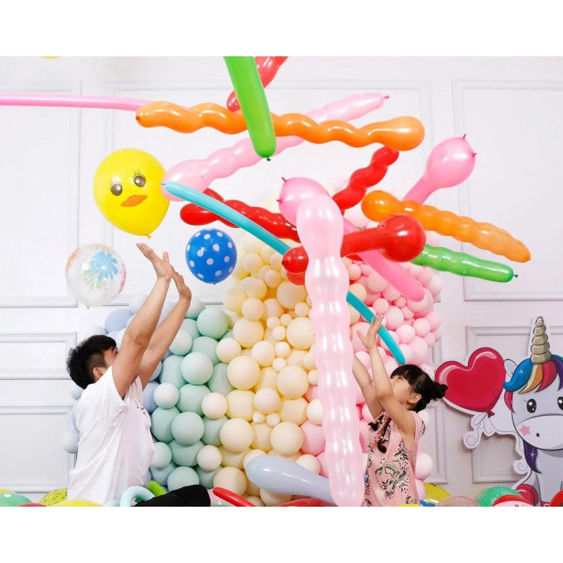 50/100 PcsNo gas pump provided Cartoon Balloons Decoration Helium Inflatable Balloons Animal Duck Rabbit Balloon Party Decor