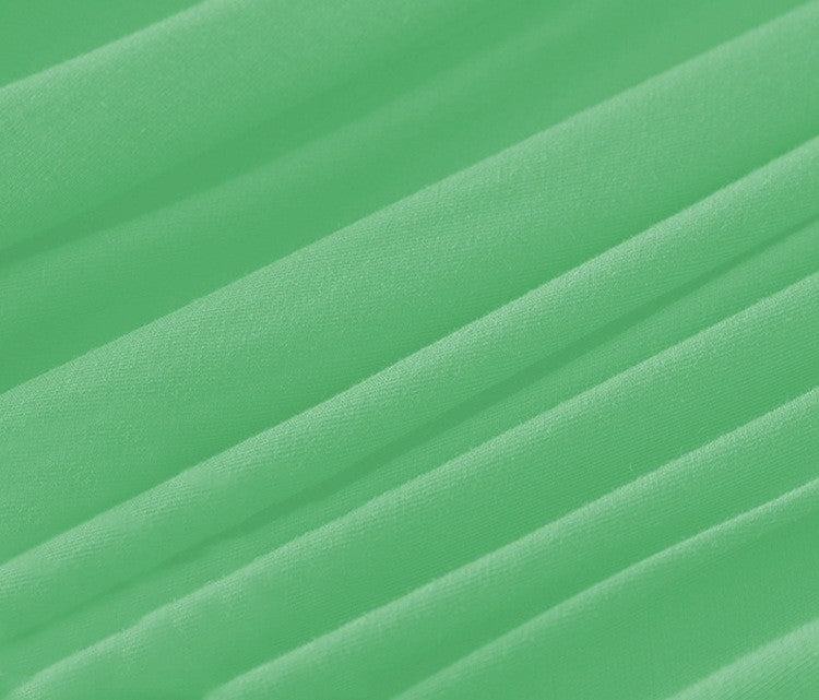 Plus Size High-waisted Skirt Loose-fit Wide-leg Umbrella Skirt Pleats Women's Fashion Clothing Long 80cm