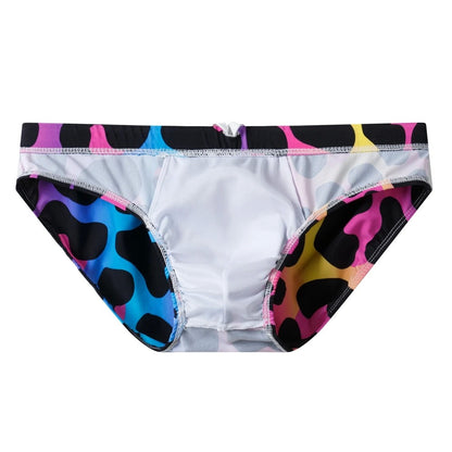 Sexy Man's Brand Swimming Push-up Pad Swim Trunks Low Waist Swimming Men Briefs Swimwear Boxers Patchwork Color Hot Sell Summer